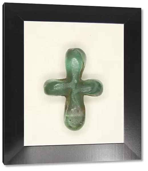 Amulet of a Cross, Byzantine Period, 4th century or later. Creator: Unknown