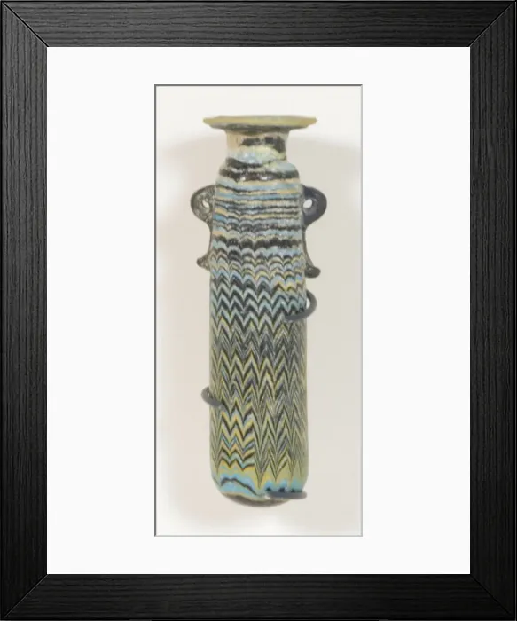 Framed Print : Alabastron (Container for Scented Oil), late 6th-early 3rd century BCE. Creator: Unknown Framed Print : Alabastron (Container for Scented Oil), late 6th-early 3rd century BCE. Creator: Unknown