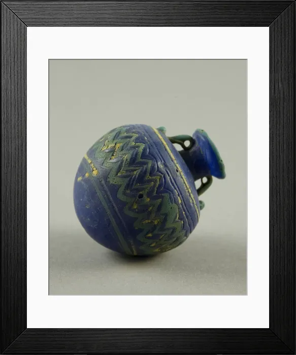 Framed Print : Flask, 5th-4th century BCE. Creator: Unknown Framed Print : Flask, 5th-4th century BCE. Creator: Unknown