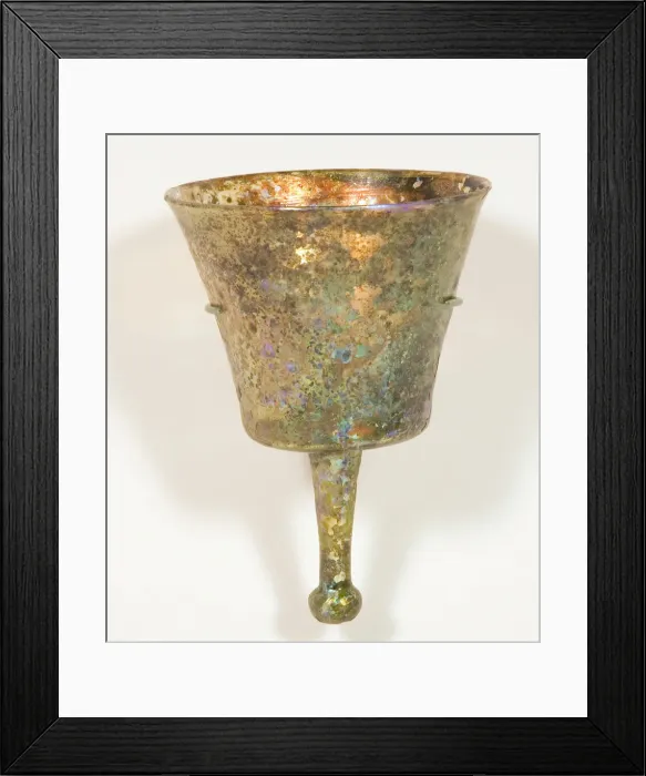 Framed Print : Lamp, 6th century. Creator: Unknown Framed Print : Lamp, 6th century. Creator: Unknown
