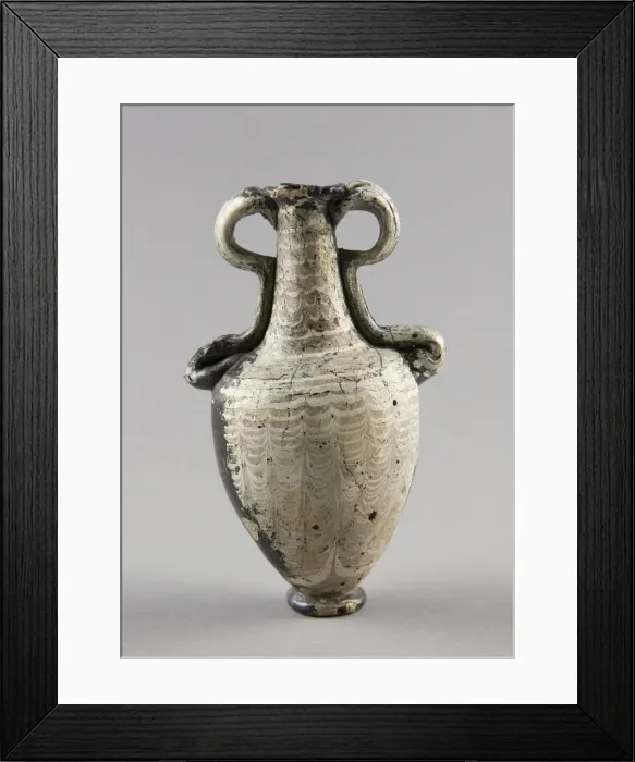 Framed Print : Amphoriskos (Container for Oil), Hellenistic, 2nd-1st century BCE. Creator: Unknown Framed Print : Amphoriskos (Container for Oil), Hellenistic, 2nd-1st century BCE. Creator: Unknown