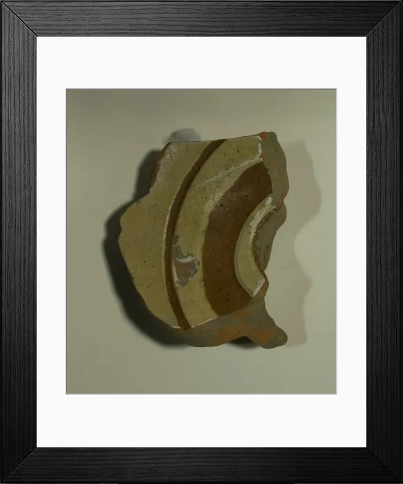 Framed Print : Fragment of a Bowl, 13th century. Creator: Unknown Framed Print : Fragment of a Bowl, 13th century. Creator: Unknown