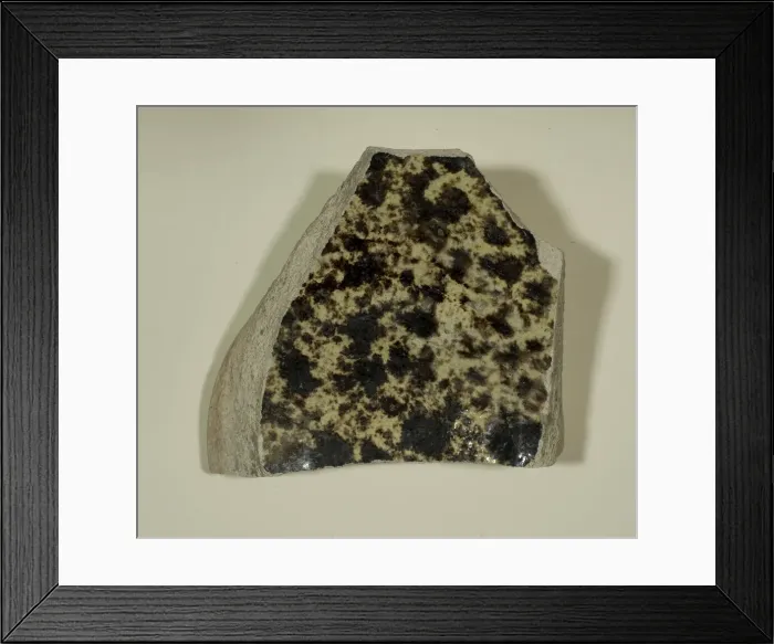Framed Print : Fragment of a Bowl, 14th century. Creator: Unknown Framed Print : Fragment of a Bowl, 14th century. Creator: Unknown