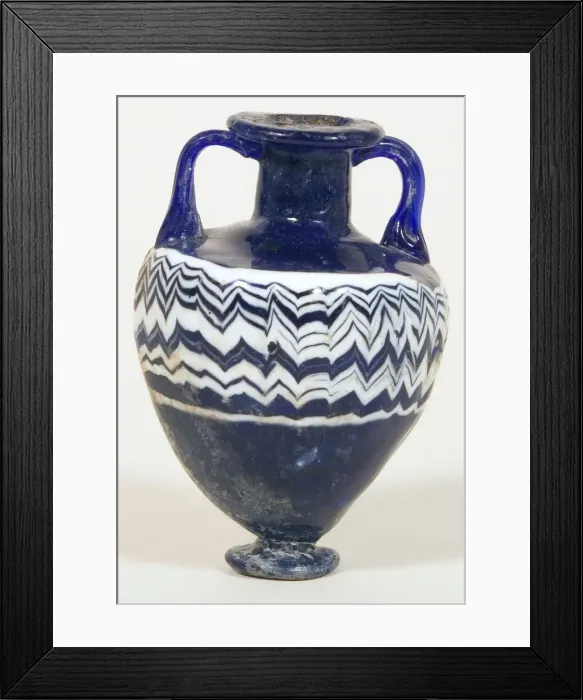 Framed Print : Amphoriskos (Container for Oil), mid-4th-early 3rd century BCE. Creator: Unknown Framed Print : Amphoriskos (Container for Oil), mid-4th-early 3rd century BCE. Creator: Unknown