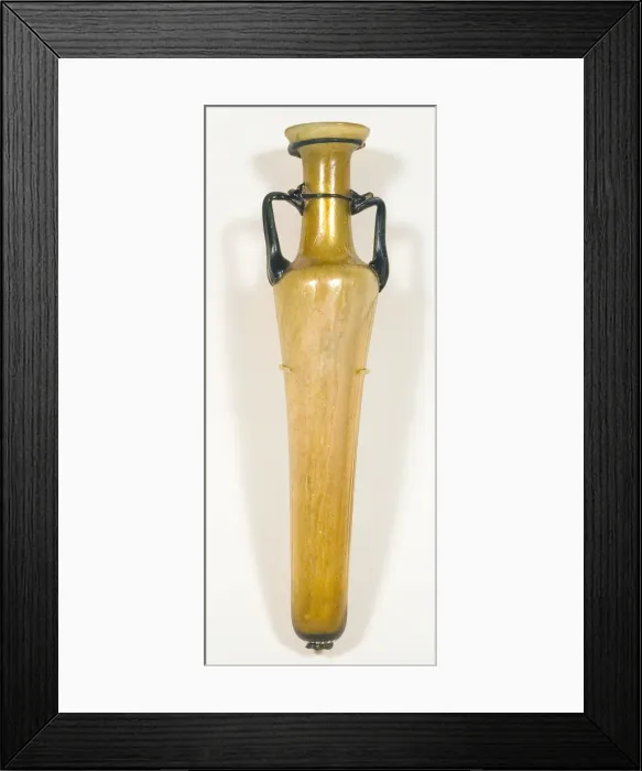 Framed Print : Double-Handled Flask, 4th-5th century. Creator: Unknown Framed Print : Double-Handled Flask, 4th-5th century. Creator: Unknown