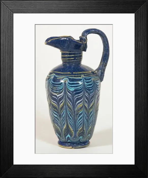 Framed Print : Oinochoe (Pitcher), mid-4th-early 3rd century BCE. Creator: Unknown Framed Print : Oinochoe (Pitcher), mid-4th-early 3rd century BCE. Creator: Unknown