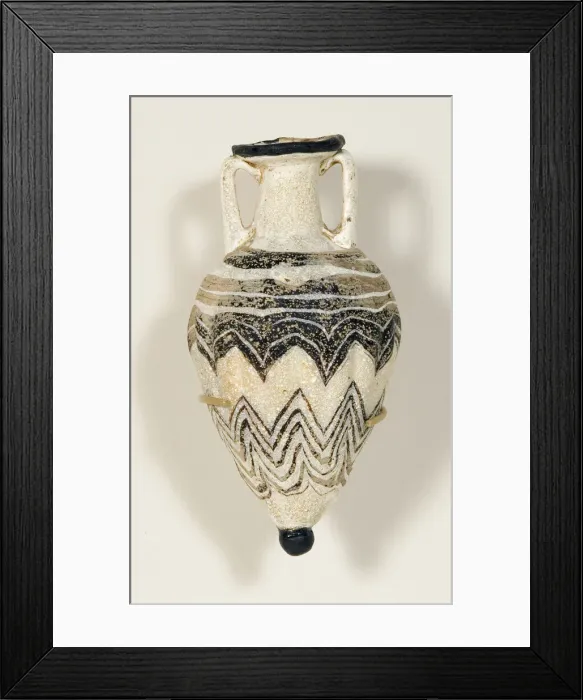 Framed Print : Amphoriskos (Container for Oil), late 6th-5th century BCE. Creator: Unknown Framed Print : Amphoriskos (Container for Oil), late 6th-5th century BCE. Creator: Unknown