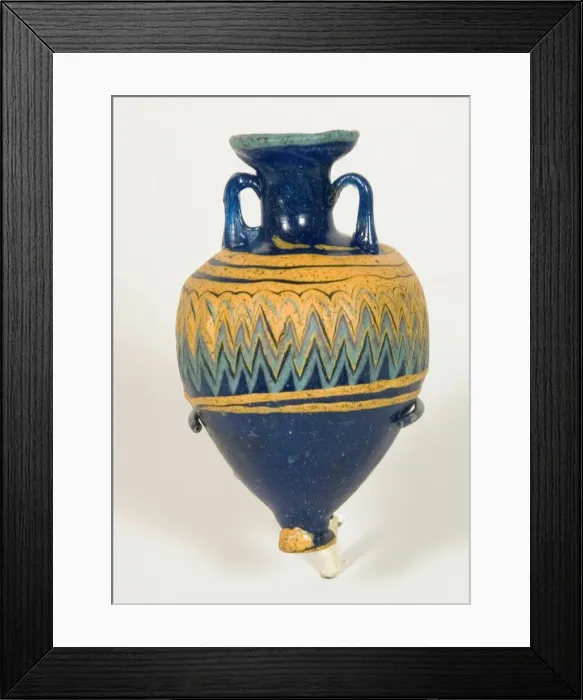 Framed Print : Amphoriskos (Container for Oil), late 6th-early 5th century BCE. Creator: Unknown Framed Print : Amphoriskos (Container for Oil), late 6th-early 5th century BCE. Creator: Unknown