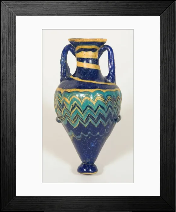Framed Print : Amphoriskos (Container for Oil), late 6th-early 5th century BCE. Creator: Unknown Framed Print : Amphoriskos (Container for Oil), late 6th-early 5th century BCE. Creator: Unknown