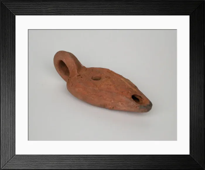 Framed Print : Lamp, 6th / 7th century. Creator: Unknown Framed Print : Lamp, 6th / 7th century. Creator: Unknown