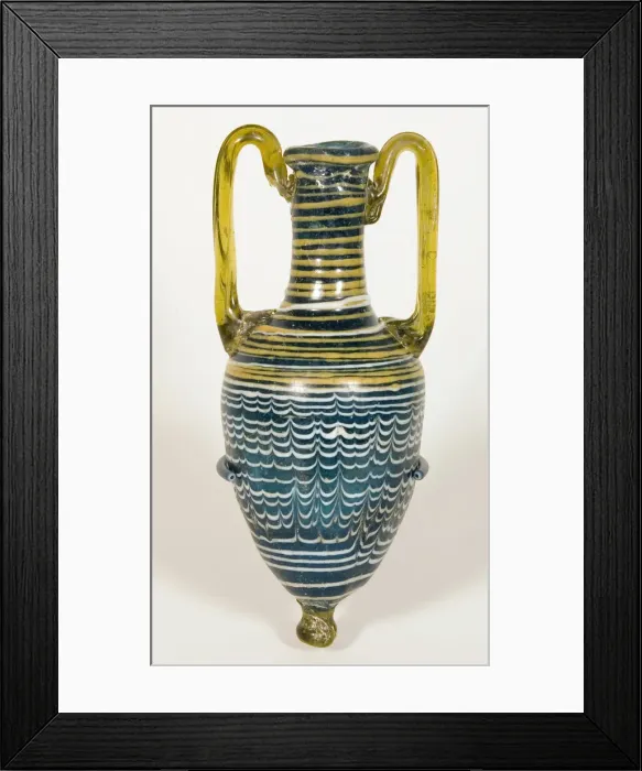 Framed Print : Amphoriskos (Container for Oil), 2nd-mid-1st century BCE. Creator: Unknown Framed Print : Amphoriskos (Container for Oil), 2nd-mid-1st century BCE. Creator: Unknown