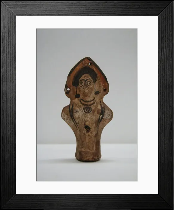 Framed Print : Statuette of an Orant Figure, Byzantine Period, 5th-6th century. Creator: Unknown Framed Print : Statuette of an Orant Figure, Byzantine Period, 5th-6th century. Creator: Unknown