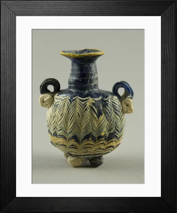 Framed Print : Flask, 4th century BCE. Creator: Unknown Framed Print : Flask, 4th century BCE. Creator: Unknown