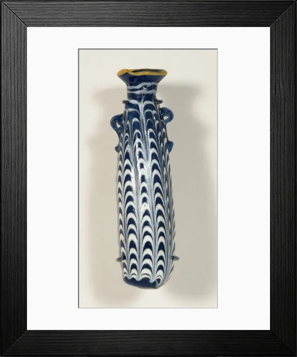 Framed Print : Alabastron (Container for Scented Oil), late 6th-early 3rd century BCE. Creator: Unknown Framed Print : Alabastron (Container for Scented Oil), late 6th-early 3rd century BCE. Creator: Unknown