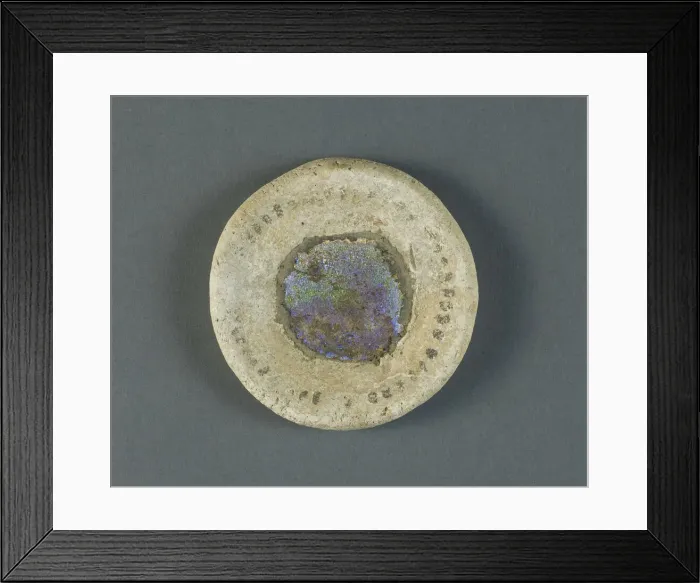 Framed Print : Mirror Decoration, Late Roman-Byzantine Period (4th-7th century). Creator: Unknown Framed Print : Mirror Decoration, Late Roman-Byzantine Period (4th-7th century). Creator: Unknown
