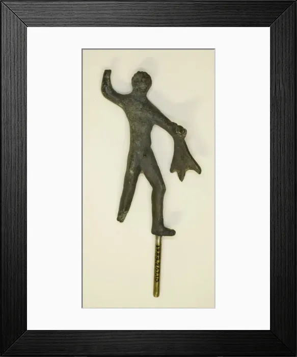 Framed Print : Statuette of Herakles, 4th-3rd century BCE. Creator: Unknown Framed Print : Statuette of Herakles, 4th-3rd century BCE. Creator: Unknown
