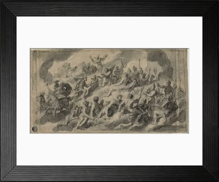 Framed Print : Gods on Olympus, n. d. Creator: Francoise Verdier Framed Print : Gods on Olympus, n. d. Creator: Francoise Verdier