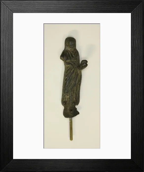Framed Print : Statuette of a Priest, 3rd century BCE. Creator: Unknown Framed Print : Statuette of a Priest, 3rd century BCE. Creator: Unknown