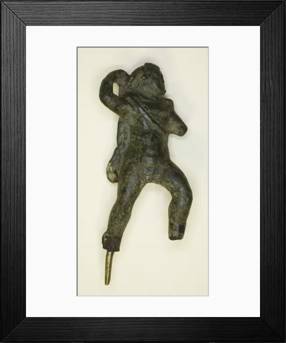 Framed Print : Statuette of Herakles, 3rd century BCE. Creator: Unknown Framed Print : Statuette of Herakles, 3rd century BCE. Creator: Unknown