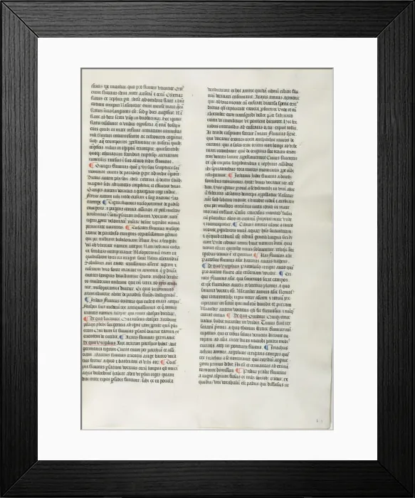 Framed Print : Folio Eleven from Burchard of Sions De locis ac mirabilibus mundi, or an Illuminated G... c. 1460. Creator: Burchard of Mount Sion Framed Print : Folio Eleven from Burchard of Sions De locis ac mirabilibus mundi, or an Illuminated G... c. 1460. Creator: Burchard of Mount Sion
