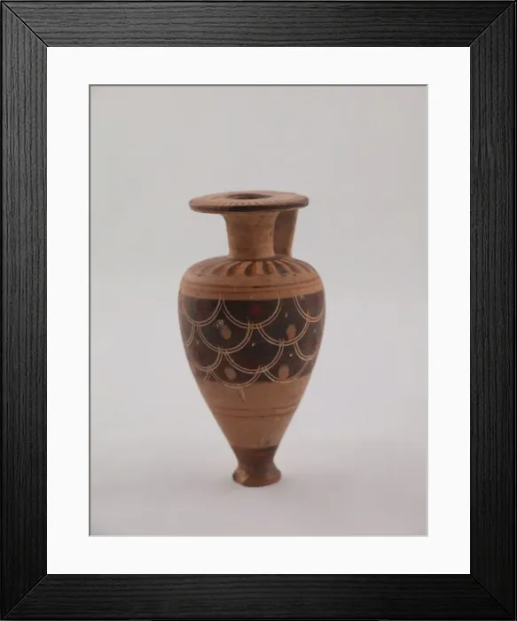 Framed Print : Aryballos (Container for Oil), 625-600 BCE. Creator: Unknown Framed Print : Aryballos (Container for Oil), 625-600 BCE. Creator: Unknown