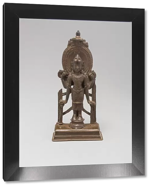 God Vishnu, c. 9th century. Creator: Unknown