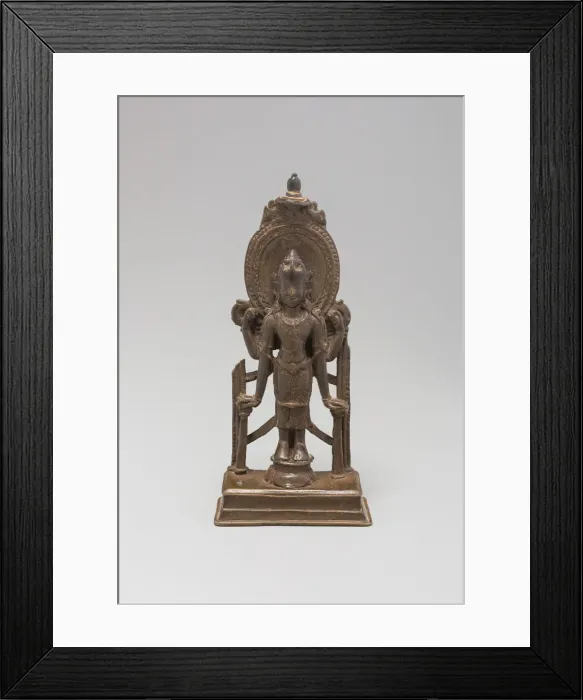 Framed Print : God Vishnu, c. 9th century. Creator: Unknown Framed Print : God Vishnu, c. 9th century. Creator: Unknown