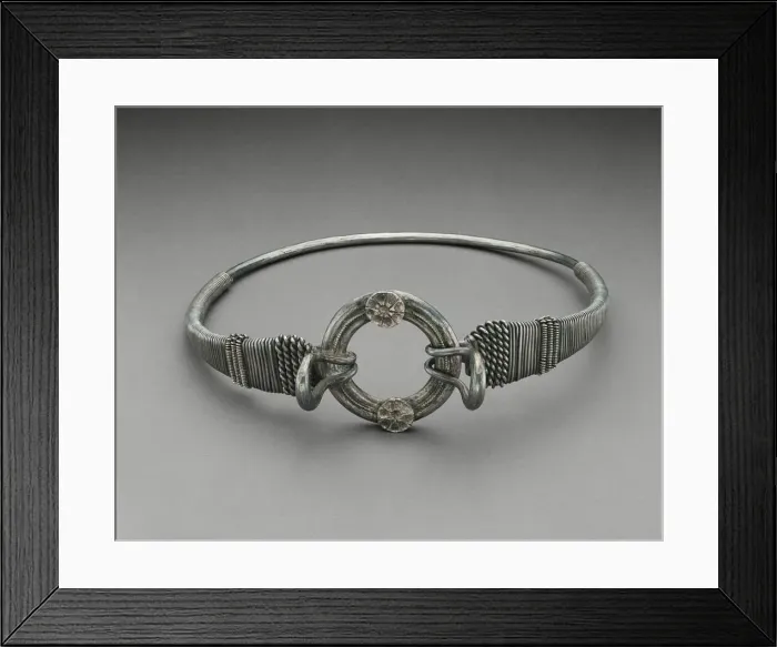 Framed Print : Tribal Bracelet, mid-19th century. Creator: Unknown Framed Print : Tribal Bracelet, mid-19th century. Creator: Unknown
