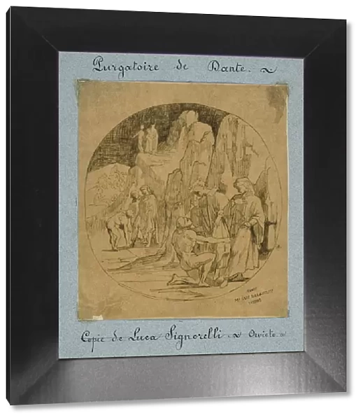 Dantes Purgatory, c. 1857. Creator: Jules Elie Delaunay
