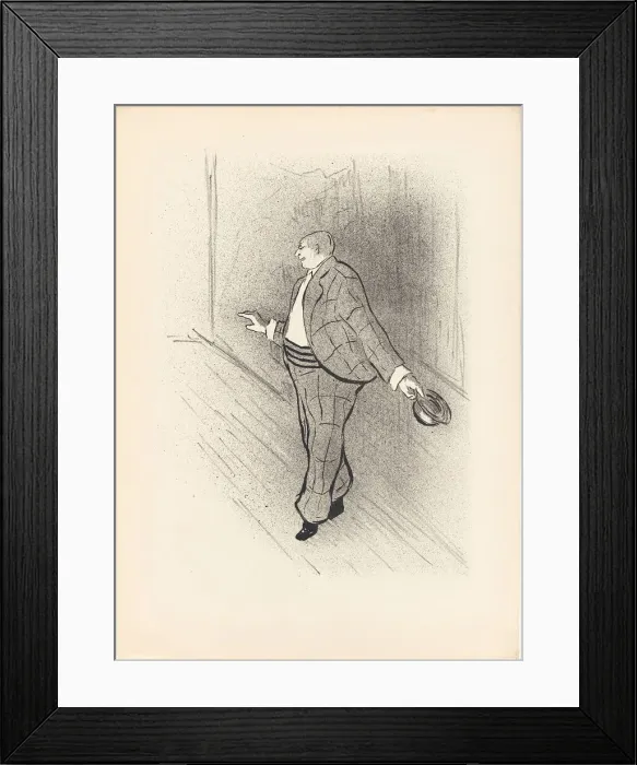 Framed Print : Libert, from Le Cafe-Concert, 1893. Creator: Henri-Gabriel Ibels Framed Print : Libert, from Le Cafe-Concert, 1893. Creator: Henri-Gabriel Ibels