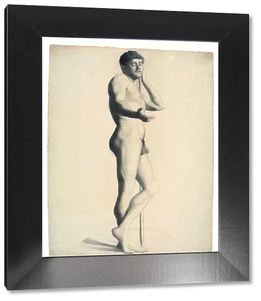 Academic Male Nude, 1877. Creator: Georges-Pierre Seurat