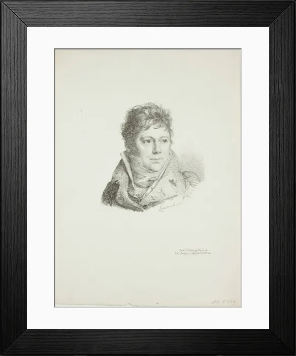 Framed Print : Portrait of M. Chenard, n. d. Creators: Jean Antoine Laurent, Charles-Philibert de Lasteyrie Framed Print : Portrait of M. Chenard, n. d. Creators: Jean Antoine Laurent, Charles-Philibert de Lasteyrie