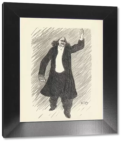 Marcel Legay, from Le Cafe-Concert, 1893. Creator: Henri-Gabriel Ibels