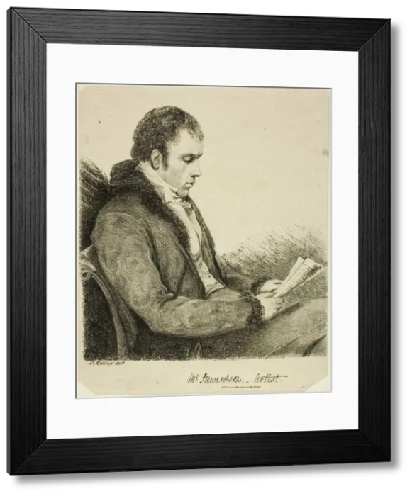 Framed Print : Mr. Stewardson the Artist, n. d. Creators: Unknown, B. Oakley Framed Print : Mr. Stewardson the Artist, n. d. Creators: Unknown, B. Oakley
