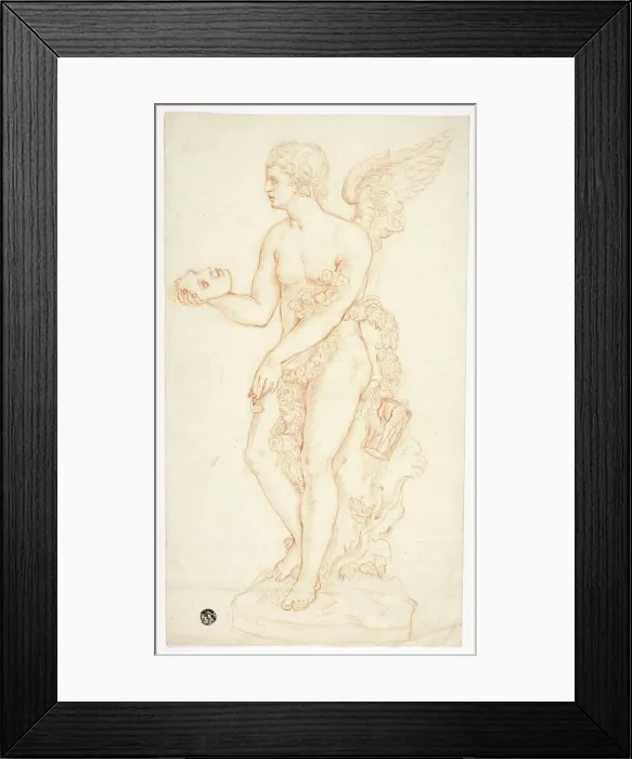 Framed Print : Statue of Cupid, n. d. Creator: Unknown Framed Print : Statue of Cupid, n. d. Creator: Unknown