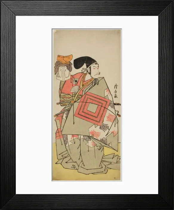 Framed Print : The Actor Ichikawa Danjuro V as Minamoto no Yoshiie, in the play Date Nishiki Tsui no Yum... 1778. Creator: Torii Kiyonaga. The Actor Ichikawa Danjuro V as Minamoto no Yoshiie, in the play Date Nishiki Tsui no Yum... 1778 Framed Print : The Actor Ichikawa Danjuro V as Minamoto no Yoshiie, in the play Date Nishiki Tsui no Yum... 1778. Creator: Torii Kiyonaga. The Actor Ichikawa Danjuro V as Minamoto no Yoshiie, in the play Date Nishiki Tsui no Yum... 1778
