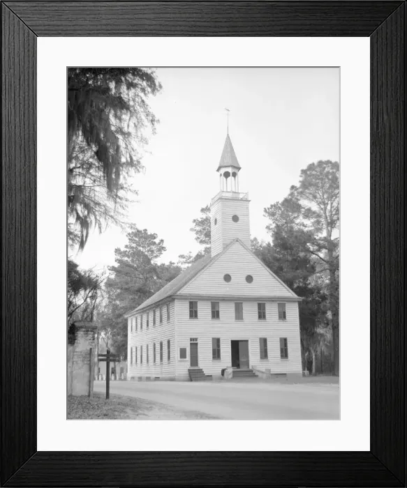 Framed Print : Church, Georgia, 1936. Creator: Walker Evans Framed Print : Church, Georgia, 1936. Creator: Walker Evans