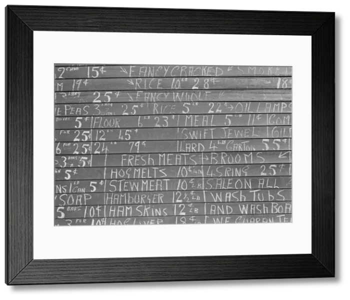 Framed Print : Possibly: Winston Salem, North Carolina, 1935. Creator: Walker Evans Framed Print : Possibly: Winston Salem, North Carolina, 1935. Creator: Walker Evans