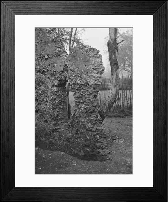 Framed Print : Possibly: Tabby construction, ruins of supposed Spanish mission, St. Marys, Georgia, 1936. Creator: Walker Evans Framed Print : Possibly: Tabby construction, ruins of supposed Spanish mission, St. Marys, Georgia, 1936. Creator: Walker Evans