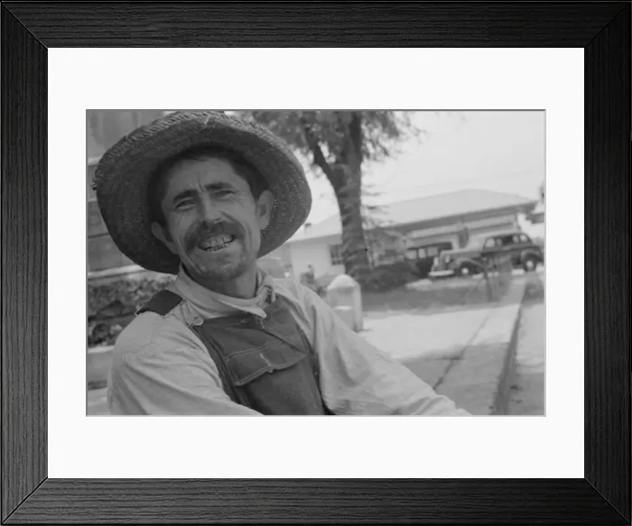 Framed Print : Frank Tengle, Hale County, Alabama, 1936. Creator: Walker Evans Framed Print : Frank Tengle, Hale County, Alabama, 1936. Creator: Walker Evans