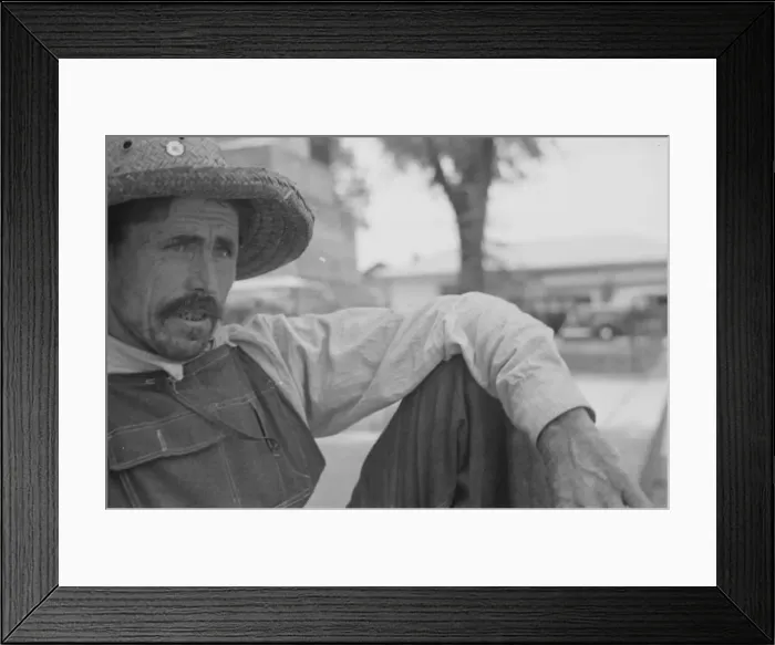 Framed Print : Frank Tengle, Hale County, Alabama, 1936. Creator: Walker Evans Framed Print : Frank Tengle, Hale County, Alabama, 1936. Creator: Walker Evans