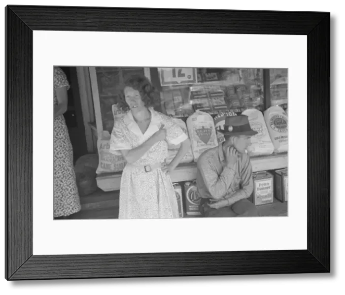 Framed Print : Street scene, Kingwood, West Virginia, 1935. Creator: Walker Evans Framed Print : Street scene, Kingwood, West Virginia, 1935. Creator: Walker Evans