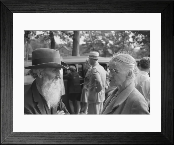 Framed Print : Independence Day, Terra Alta, West Virginia, 1935. Creator: Walker Evans Framed Print : Independence Day, Terra Alta, West Virginia, 1935. Creator: Walker Evans