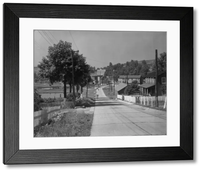 Framed Print : Mining town, Frick Mining Company, Pennsylvania, Westmoreland County, 1935. Creator: Walker Evans Framed Print : Mining town, Frick Mining Company, Pennsylvania, Westmoreland County, 1935. Creator: Walker Evans