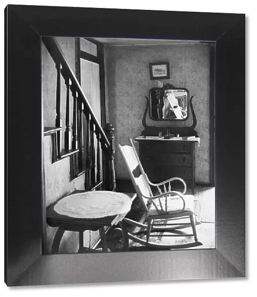 Interior of unemployed mans house, Morgantown, West Virginia, 1935. Creator: Walker Evans