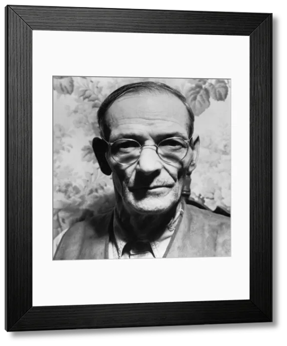 Framed Print : Mr. Joseph Lopez, fifty-five-year-old fish skinner at the Gorton... Gloucester, Massachusetts, 1943 Creator: Gordon Parks Framed Print : Mr. Joseph Lopez, fifty-five-year-old fish skinner at the Gorton... Gloucester, Massachusetts, 1943 Creator: Gordon Parks