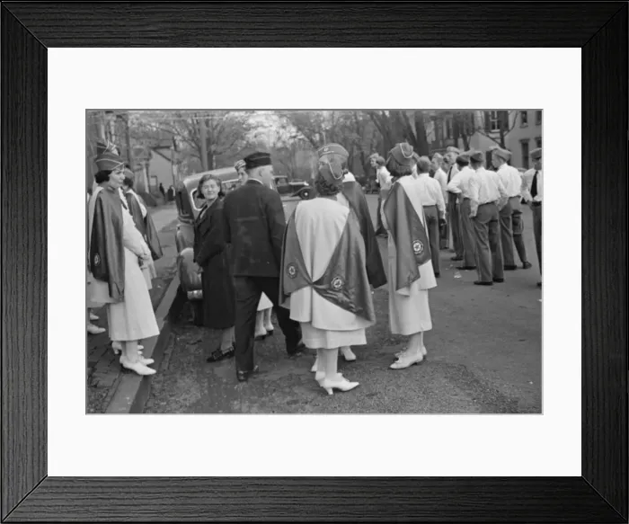 Framed Print : Possibly: Legionnaire, Bethlehem, Pennsylvania, 1935. Creator: Walker Evans Framed Print : Possibly: Legionnaire, Bethlehem, Pennsylvania, 1935. Creator: Walker Evans