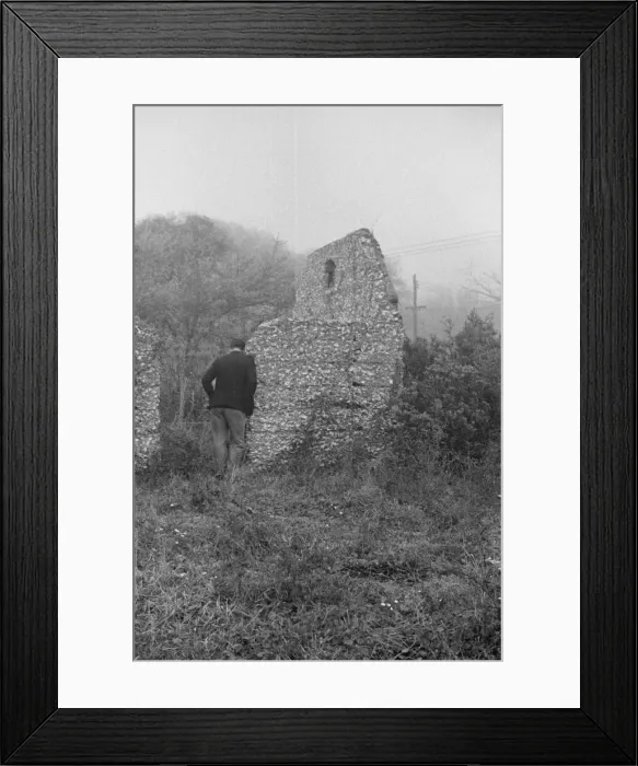 Framed Print : Possibly: Tabby construction, ruins of supposed Spanish mission, St. Marys, Georgia, 1936. Creator: Walker Evans Framed Print : Possibly: Tabby construction, ruins of supposed Spanish mission, St. Marys, Georgia, 1936. Creator: Walker Evans