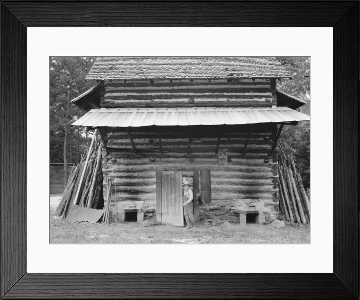 Framed Print : Tobacco barn, Person County, North Carolina, 1939. Creator: Dorothea Lange Framed Print : Tobacco barn, Person County, North Carolina, 1939. Creator: Dorothea Lange