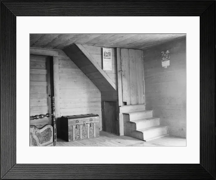 Framed Print : Corner of tobacco farmers front room, Person County, North Carolina, 1939. Creator: Dorothea Lange Framed Print : Corner of tobacco farmers front room, Person County, North Carolina, 1939. Creator: Dorothea Lange